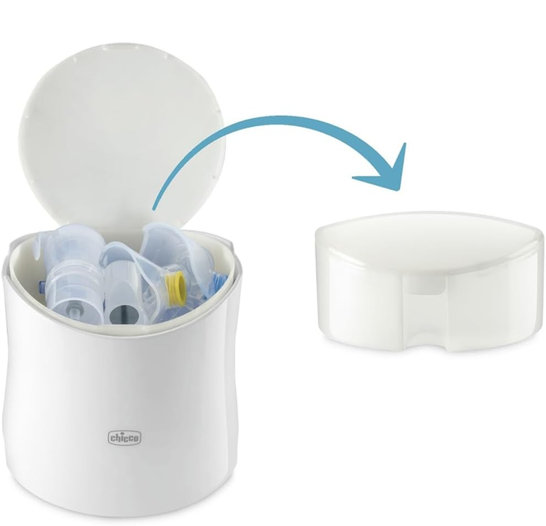 CHICCO Easy Breath Family inalatore nebulizzatore 0,37 ml/min + contenitore