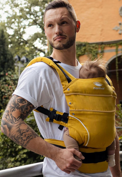MANDUCA First draagzak gesp biologisch katoen