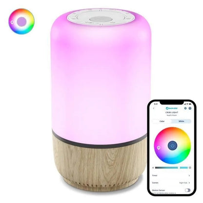 MAXI-COSI Soothe nachtlampje LED met luidspreker Connected Home app