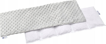 MEDIPARTNERS bouillotte avec noyaux de cerise GRAND 800g 60x20 cm MINKY