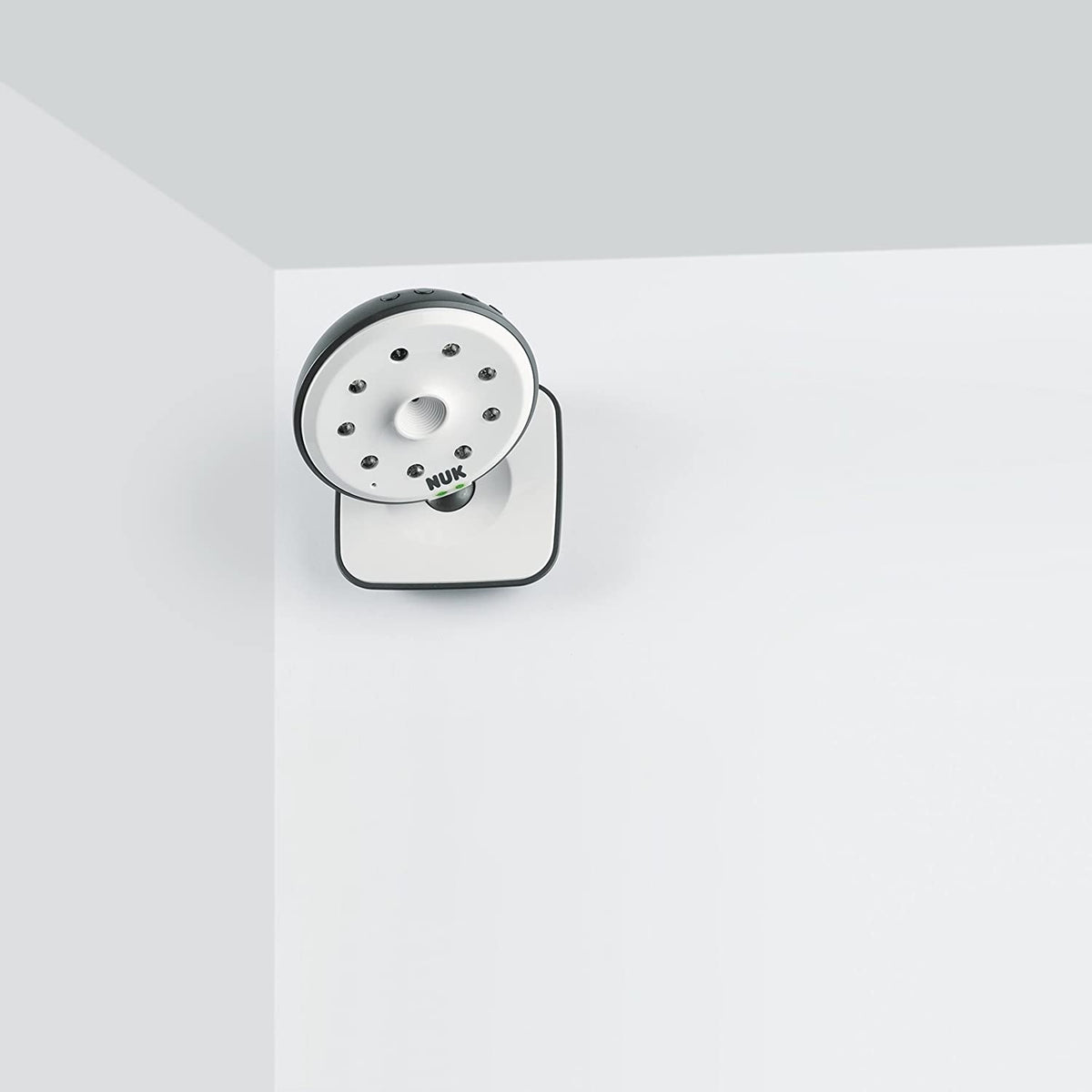 NUK dodatkowa kamera do niani elektronicznej Eco Control 550VD, biało-grafitowa kamera do monitoringu dziecka