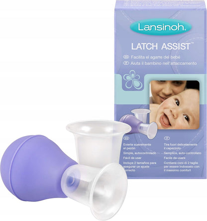 LANSINOH LatchAssist korektor sada na vpáčené bradavky 19, 24 mm