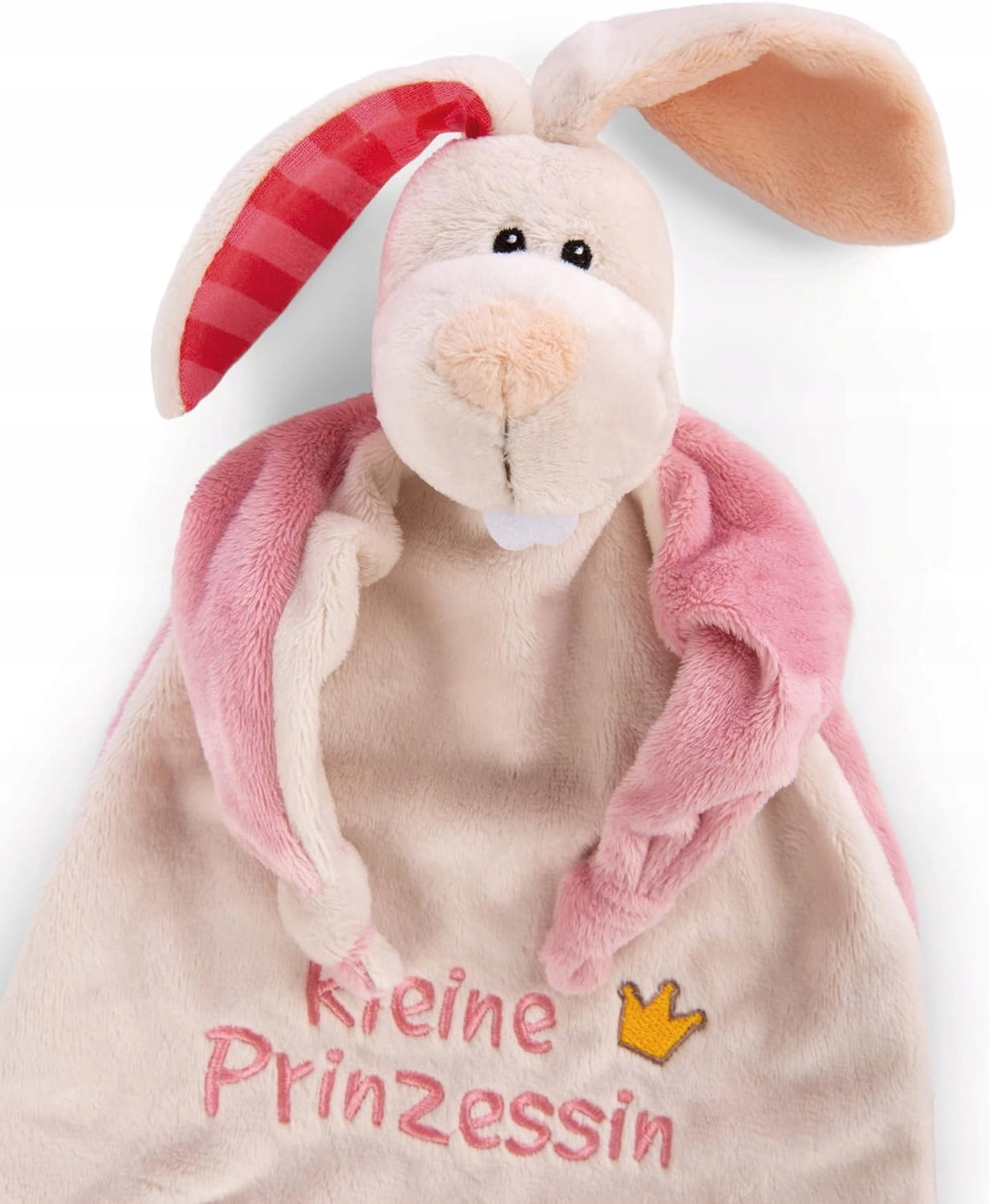 NICI Kuscheltuch Kleine Prinzessin 25 x 25 cm