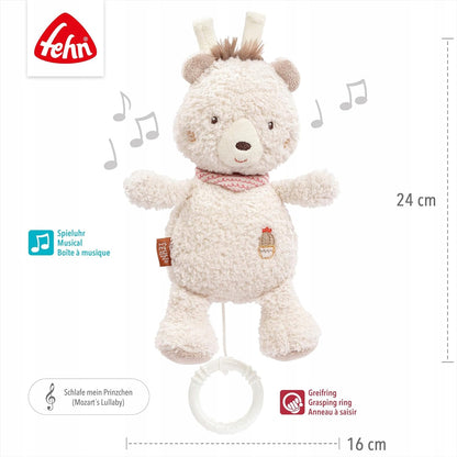 FEHN ours en peluche avec boîte à musique SUSPENSION
