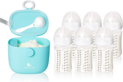 TERMICHY Behälter für Säuglingsnahrung 500 ml 250 g + Messlöffel
