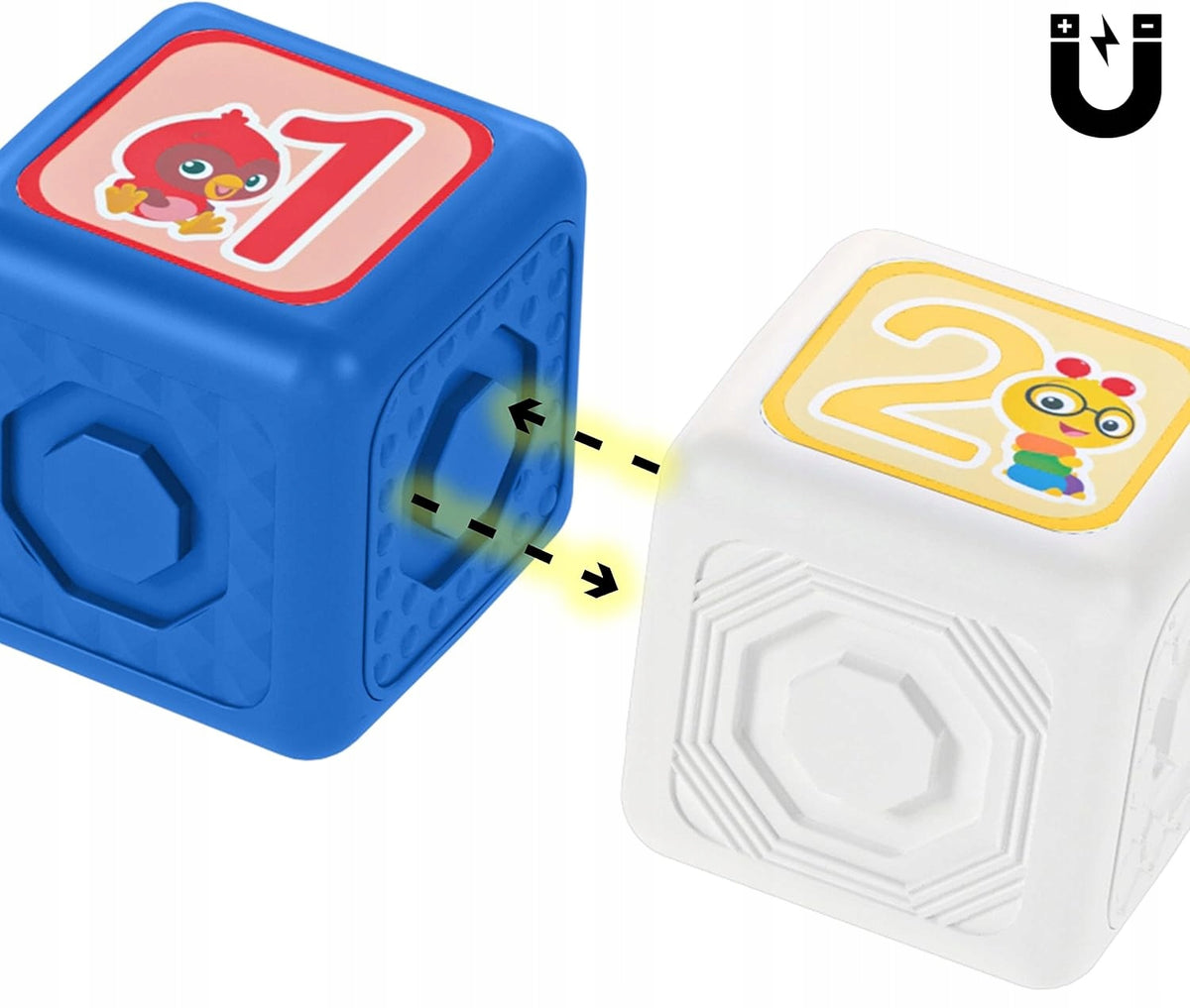 BABY EINSTEIN Connectables Dive & Soar mágneses építőkockák 11 db