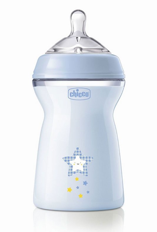 CHICCO NaturalFeeling biberón 330 ml 6 m+ flujo rápido