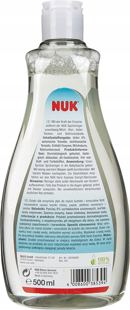 NUK υγρό καθαρισμού μπιμπερό και θηλών 500ml