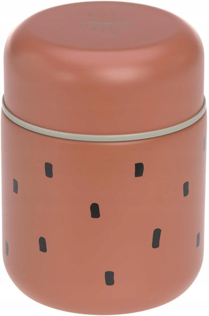 LASSIG Food Jar Happy Prints RVS LUNCHTHERMOS 350 ml