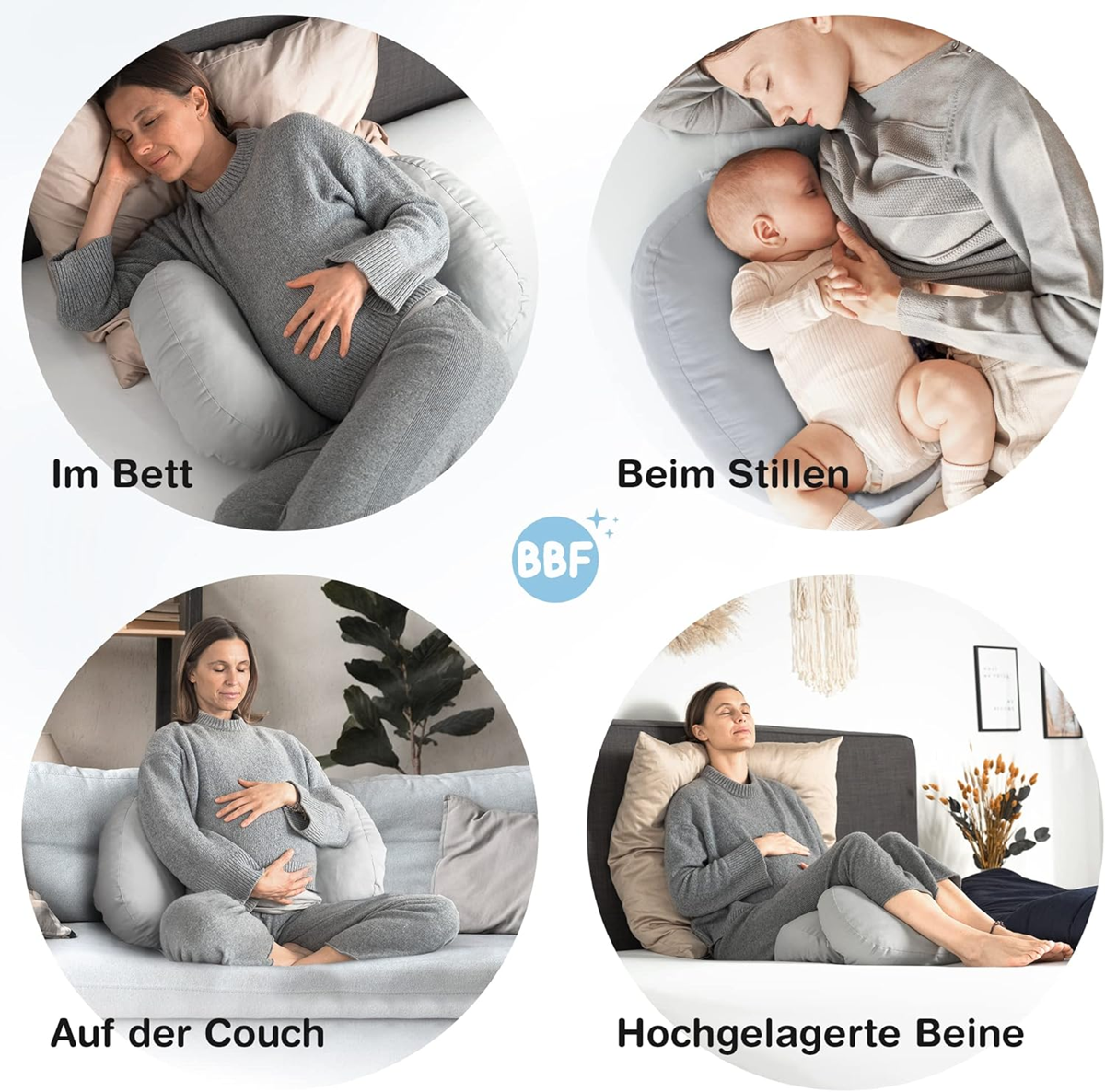 BABYBEFUN compact zwangerschapskussen