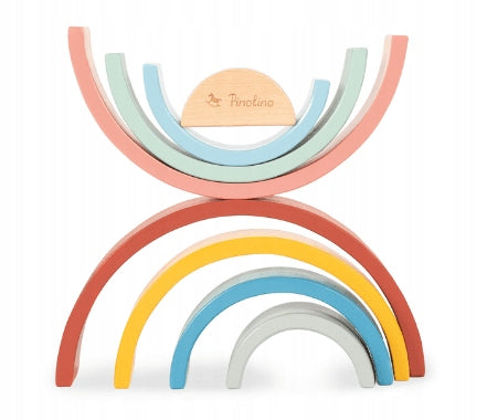 PINOLINO arcobaleno in legno Ruby MONTESSORI 12m+