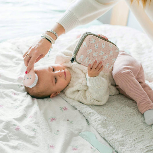 SUAVINEX Hygge Baby zestaw grzebień i szczotka do włosów