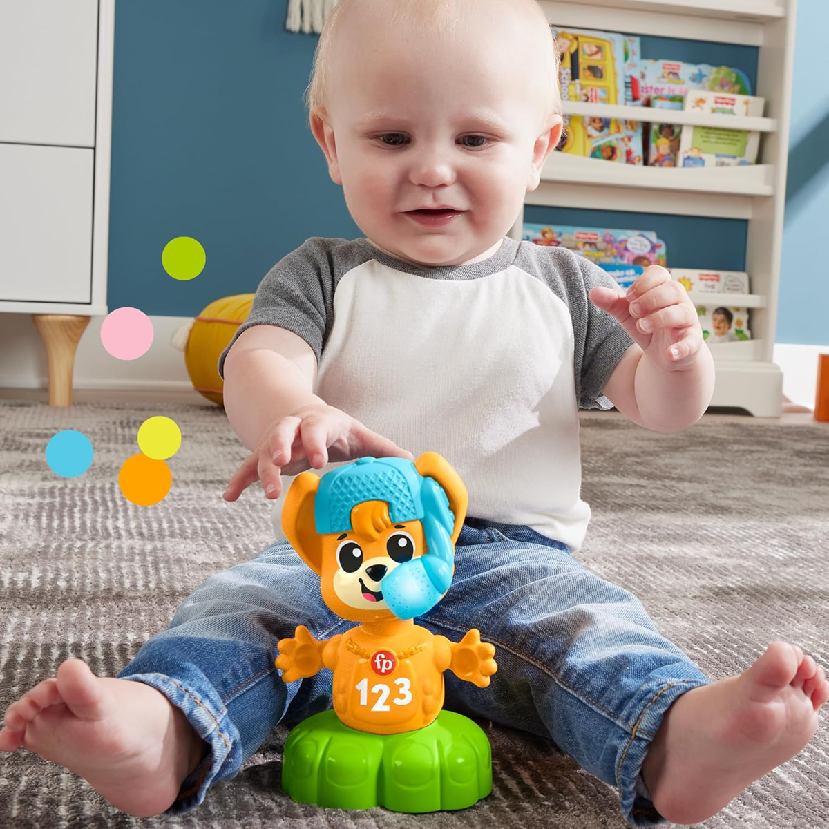 FISHER-PRICE Animal Band interattivo VOLPE lingua italiana