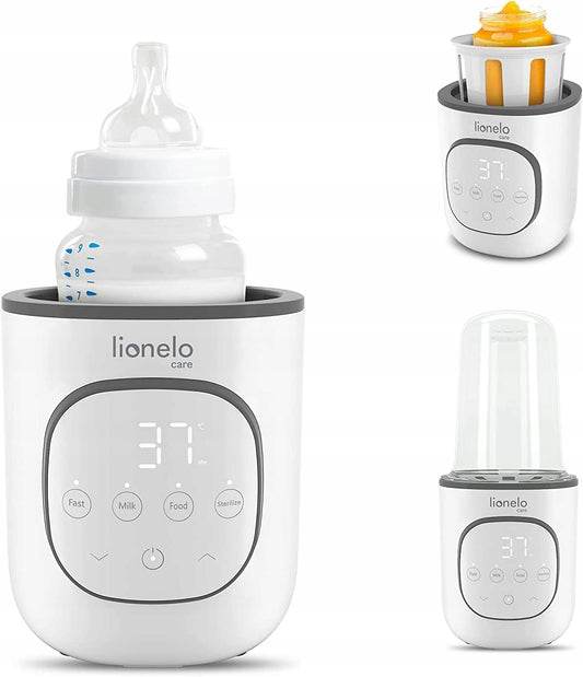 LIONELO podgrzewacz do butelek 5w1 Thermup 2.0, podgrzewacz i sterylizator do butelek z wyświetlaczem