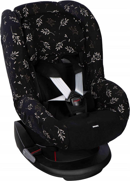 DOOKY SEAT COVER 1 pokrowiec na fotelik UNIWERSALNY, czarny pokrowiec na fotelik grupy 1