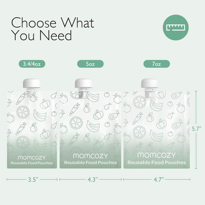 MOMCOZY set of 10 reusable tubes