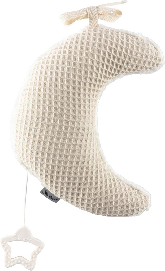 STERNTALER peluche suspendue avec boîte à musique LUNE 22 cm