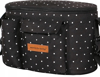 stroller organizer made of high-quality materials used in baby stroller production