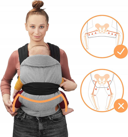 KINDERKRAFT ADOREE porte-bébé ergonomique MEI TAI