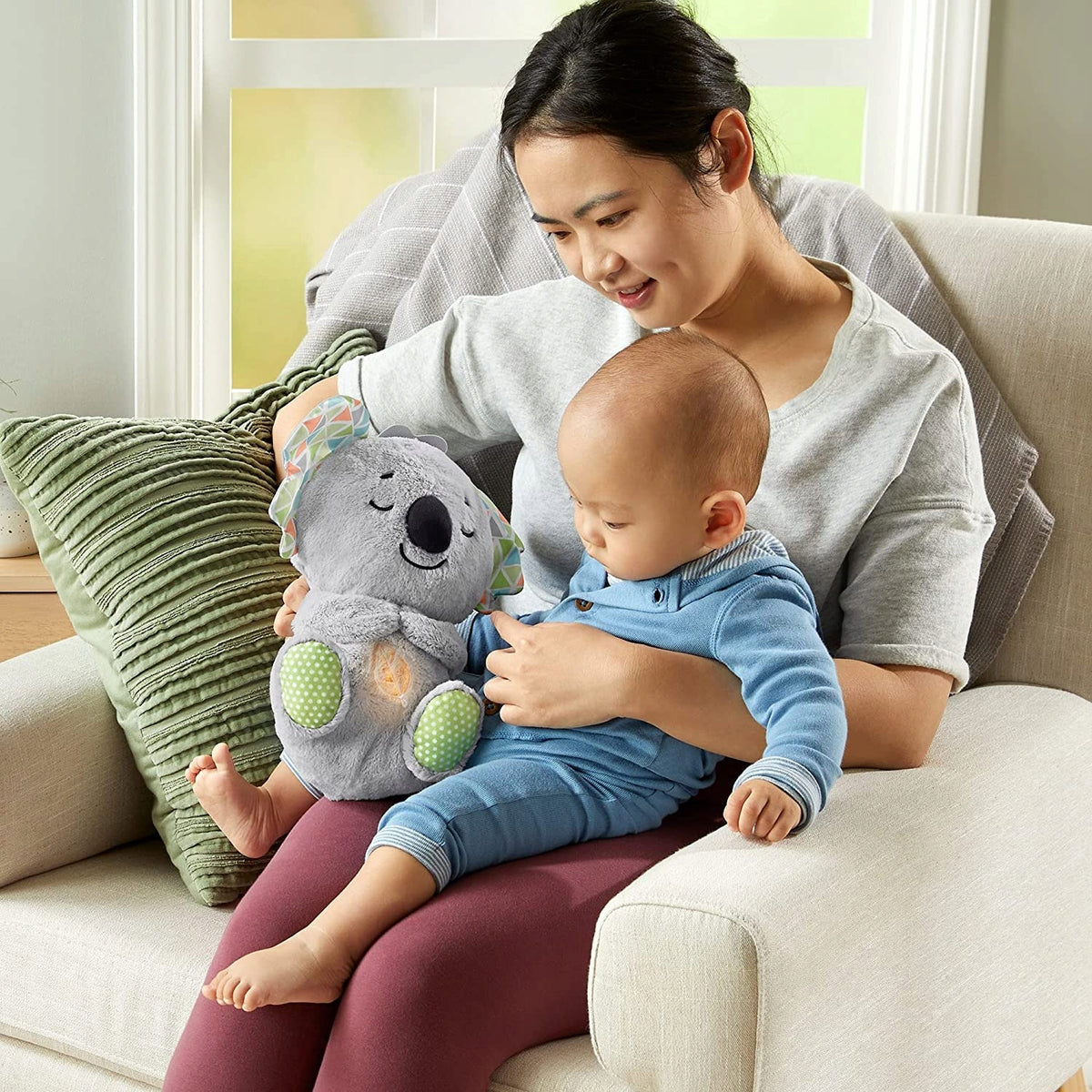 FISHER-PRICE Spiaci KOALA s dýchajúcim bruškom