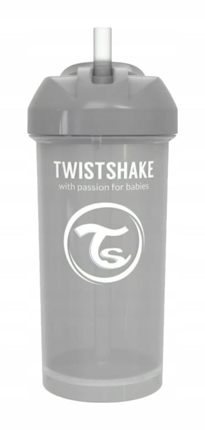 TWISTSHAKE Vaso antiderrame con pajita 360 ml 6 m+