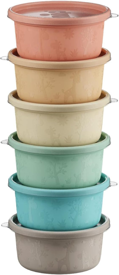 NIP Snackbox bakje met deksel 6 x 300ml