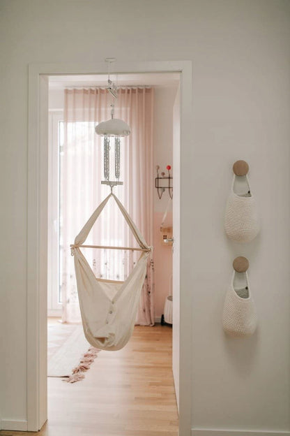 WUNDERWIEGE morsetto per culla a molla e amaca per bambini 15 kg