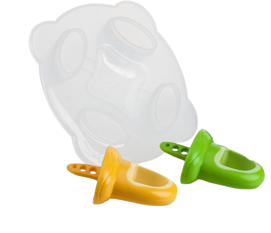 NUBY ijsvorm in de vorm van een fopspeen 2 stuks + vriestray
