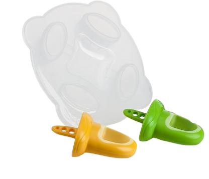 NUBY ijsvorm in de vorm van een fopspeen 2 stuks + vriestray