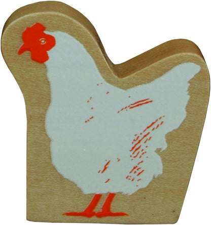 ROBA houten boerderij en 6 dieren BOERDERIJ 30,5 x 37 x 31,5 cm