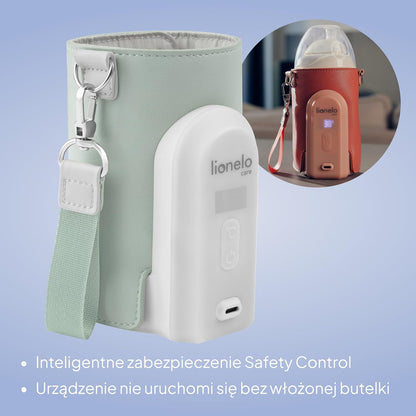 LIONELO Thermup Go Evo draagbare flessenverwarmer