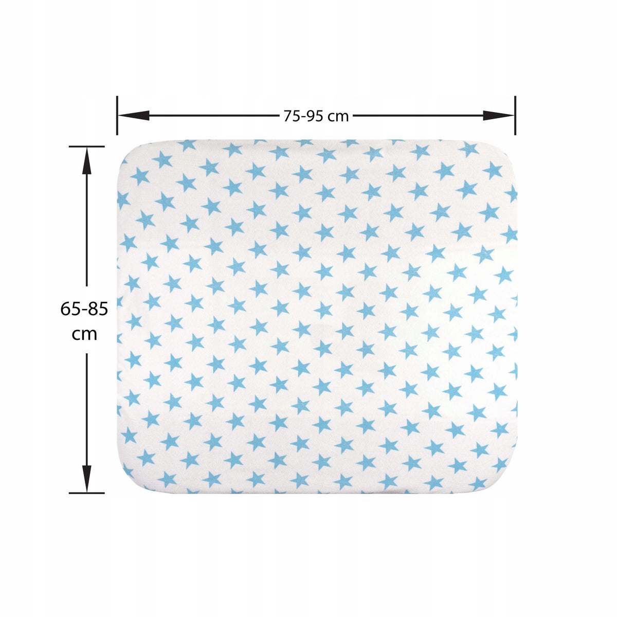 LILLY AND BEN 2x frotté hoes voor verschoontafel