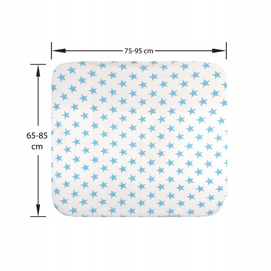 LILLY AND BEN 2x frotté hoes voor verschoontafel