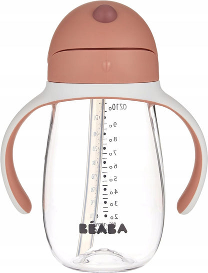 BEABA Trinklernbecher mit Strohhalm 300 ml
