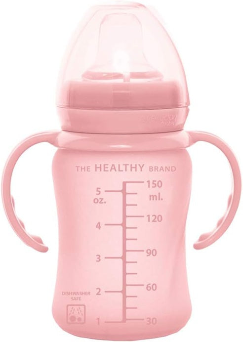 EVERYDAY BABY Sippy Cup glas drinkbeker lekvrij 150 ml 6 maanden+