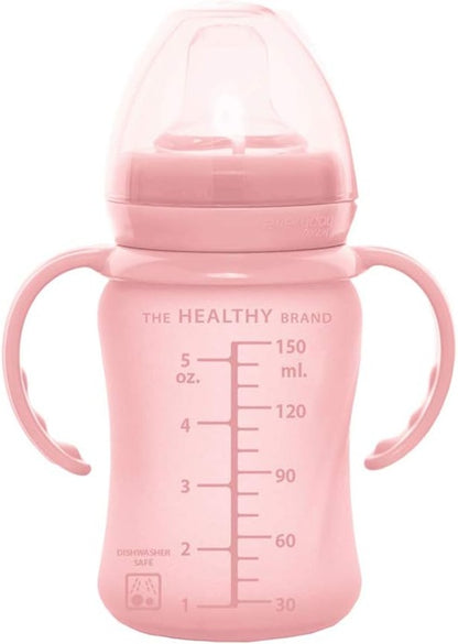 EVERYDAY BABY Sippy Cup glas drinkbeker lekvrij 150 ml 6 maanden+