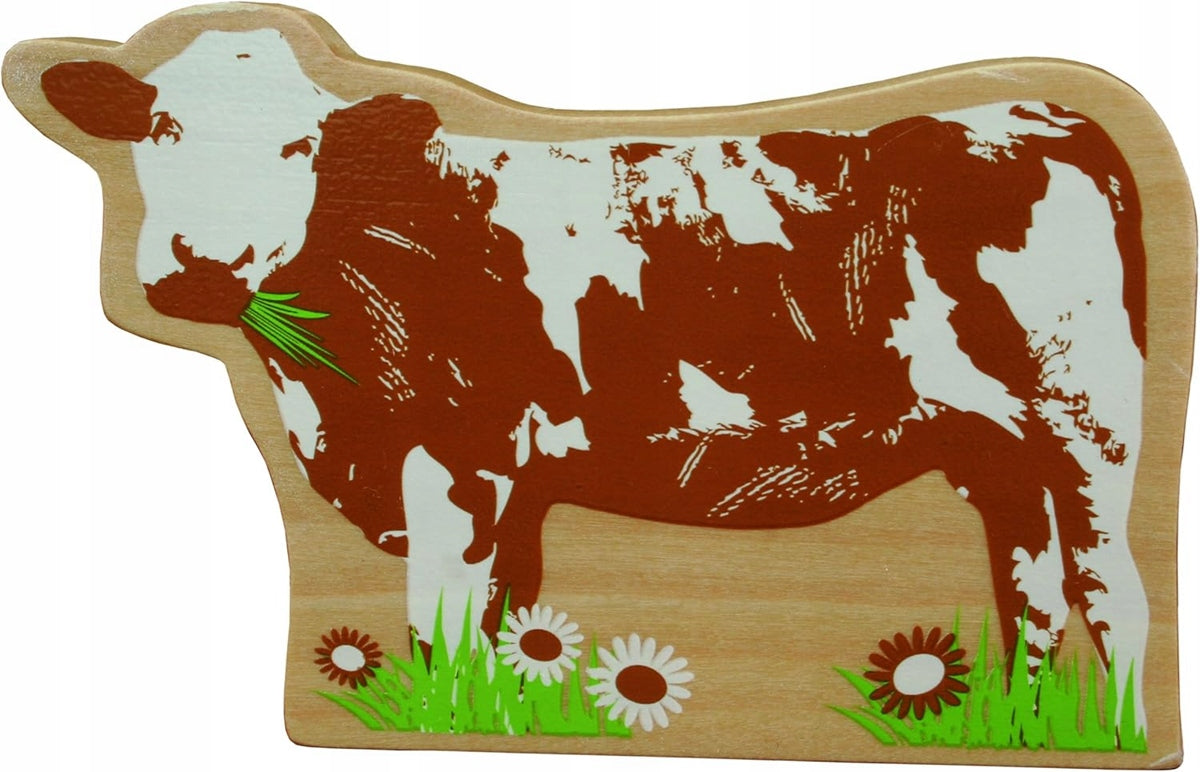 ROBA houten boerderij en 6 dieren BOERDERIJ 30,5 x 37 x 31,5 cm
