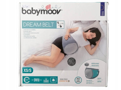 BABYMOOV Dream Belt PAS CIĄŻOWY XS/S – ergonomiczny pas ciążowy do komfortowego snu, wielokolorowy