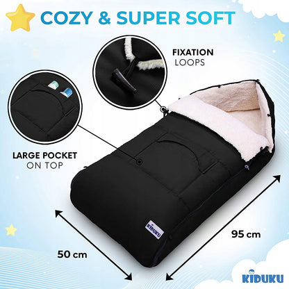 AMO NENES Universalschlafsack für Kinderwagen