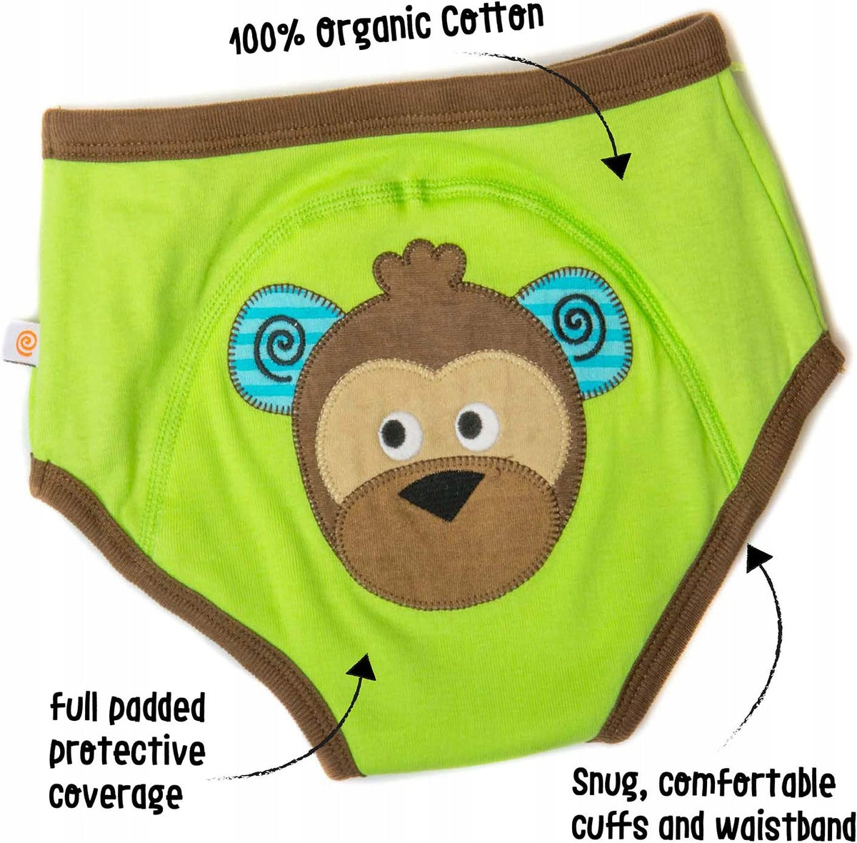 Culottes d'entraînement ZOOCCHINI 3-4 ans ORGANIQUES