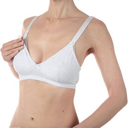 CHICCO nursing bra with decorative lace