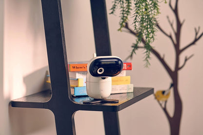 MOTOROLA PIP1610 HD CONNECT cyfrowa niania elektroniczna 5" FHSS, biała kamera na półce