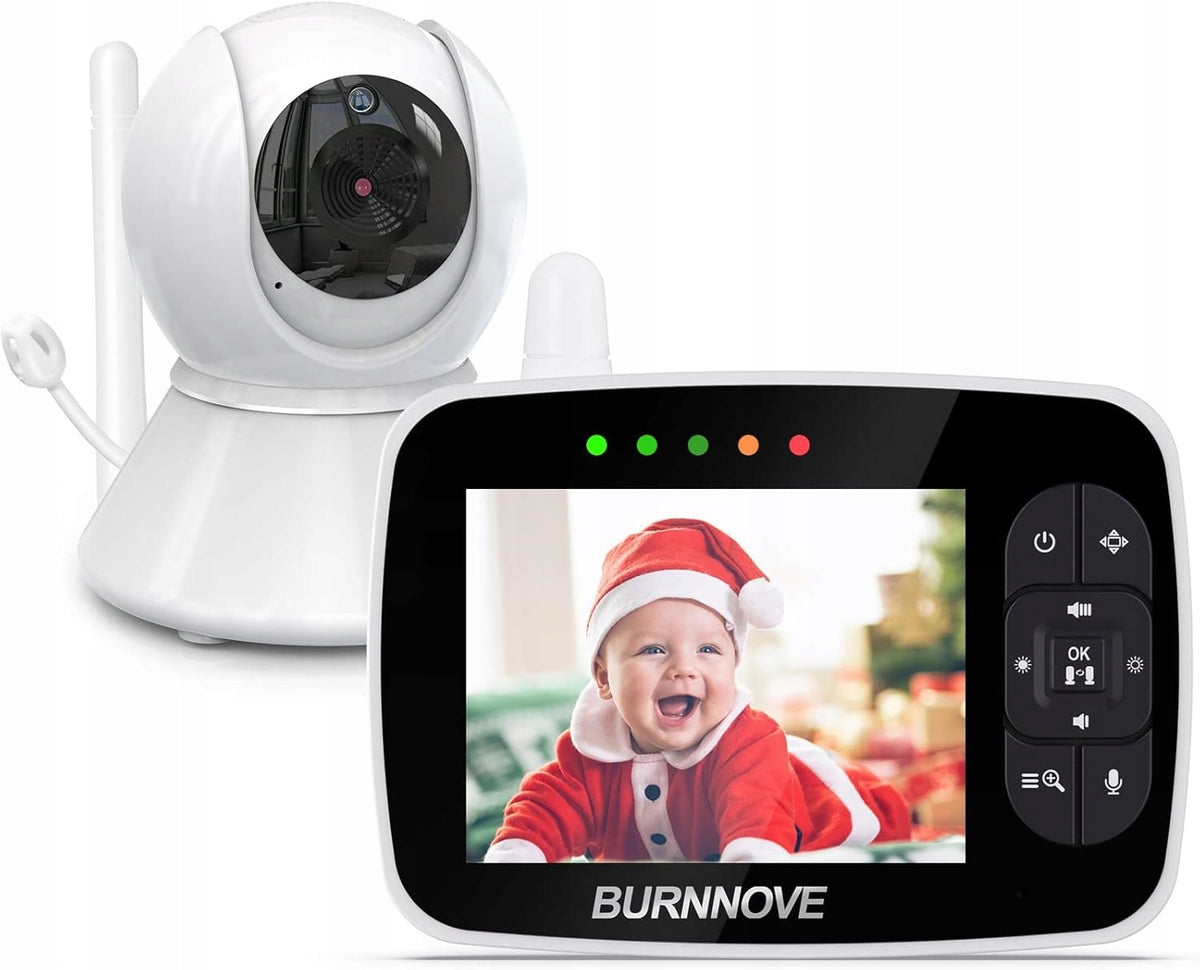 BURNNOVE SM35PTZ babyphone électronique télécommandé 3,5"