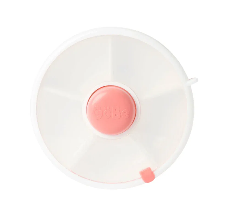 GOBE Snack Spinner roterende snackdoos 5 compartimenten 5,5 x 16 cm