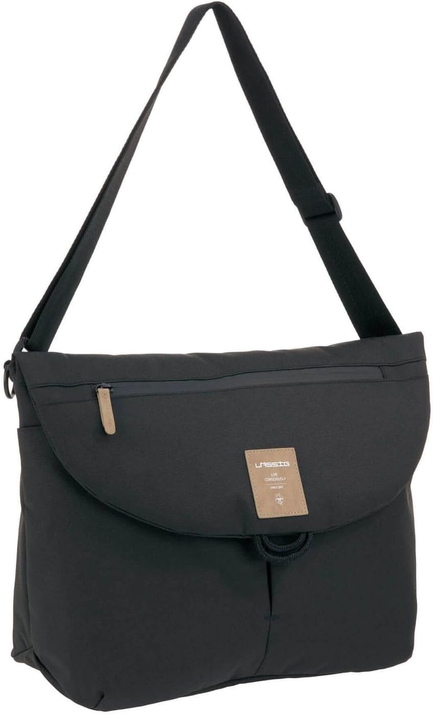 LASSIG Manu Messenger tas voor kinderwagenaccessoires zonder haken