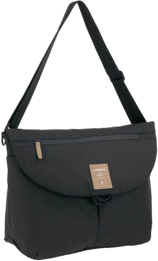 LASSIG Manu Messenger tas voor kinderwagenaccessoires zonder haken