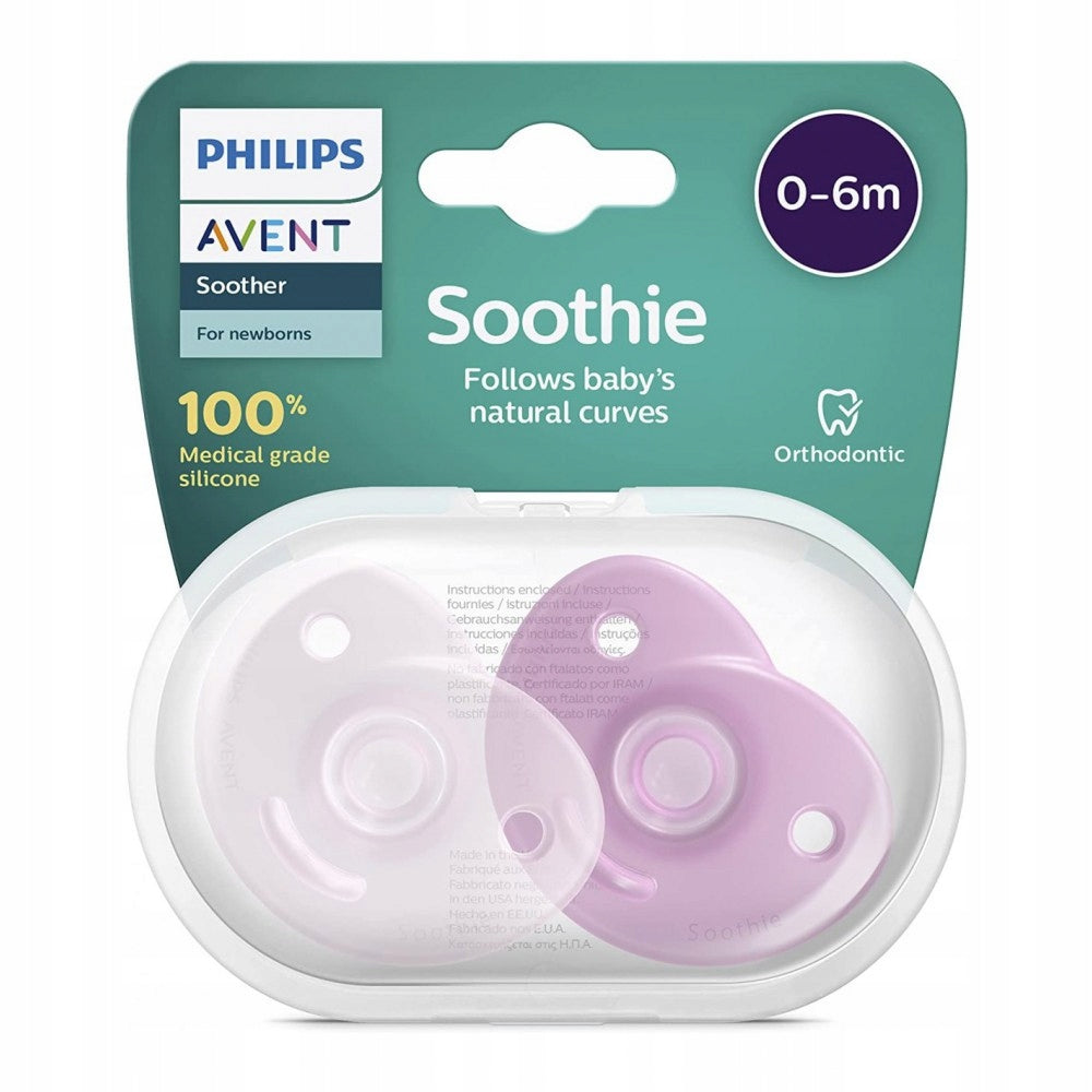 PHILIPS AVENT Soothie cumik, 2 db 0–6 hónap