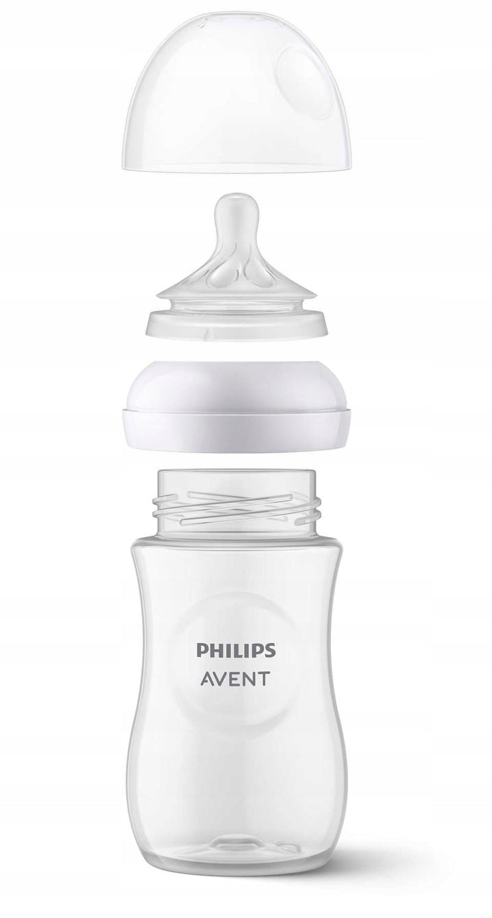 PHILIPS AVENT Natural RESPONSE Flasche 260 ml 1 Monat+ x3
