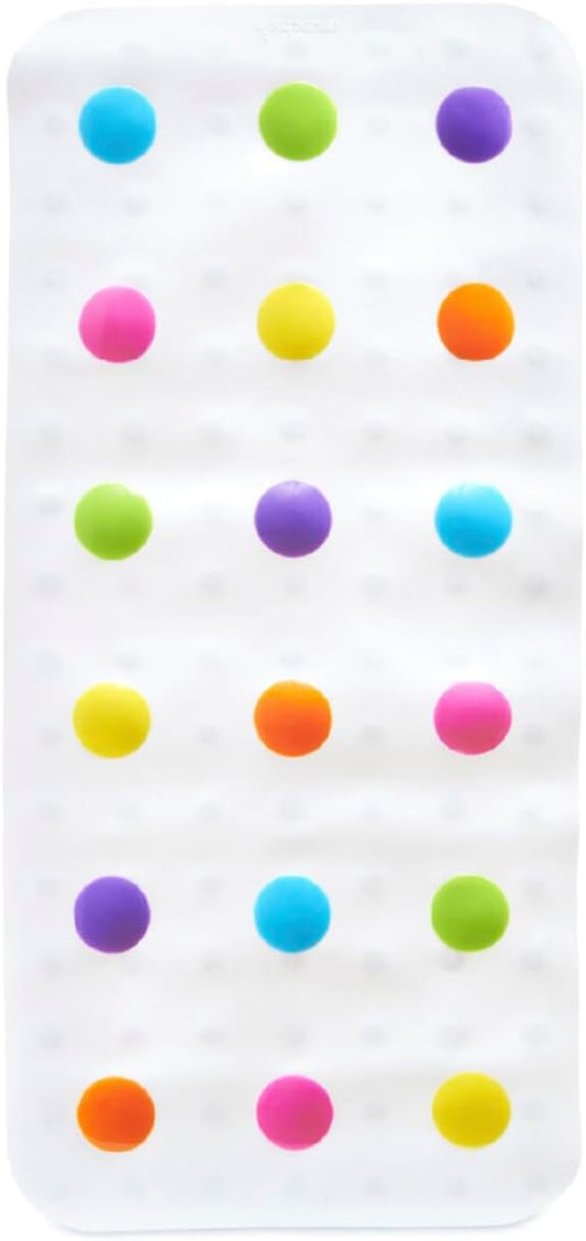 MUNCHKIN Dots rubberen antislip badmat 36 x 77 cm