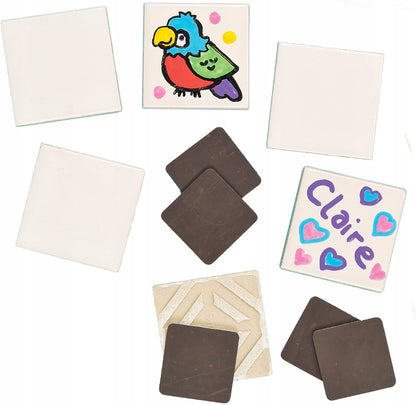 BAKER ROSS keramische magneten voor decoratie 4,5 x 4,5 cm 10 stuks